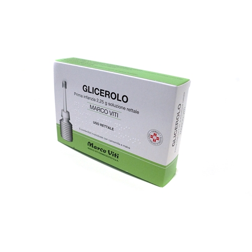 GLICEROLO MV*6MONODOSI 2,25G - Farmacia Nuova Dr.ssa Gabriella Catellani