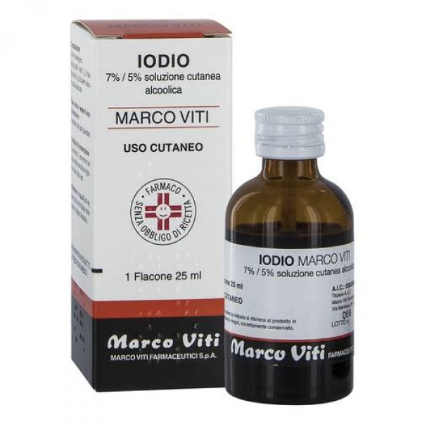 IODIO SOL ALCO I MV*25ML - Farmacia Nuova Dr.ssa Gabriella Catellani