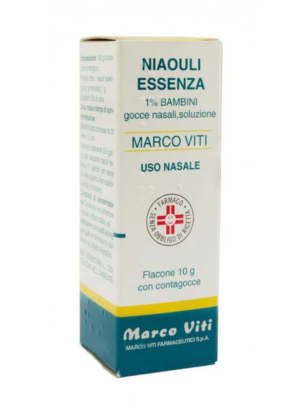 NIAOULI ESSENZA MV*1% GTT 10G - Farmacia Nuova Dr.ssa Gabriella Catellani
