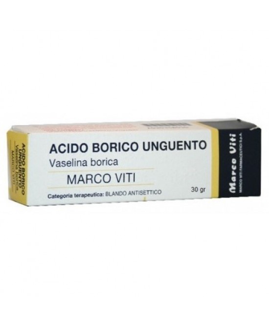 ACIDO BORICO MV*3% UNG 30G - Farmacia Nuova Dr.ssa Gabriella Catellani