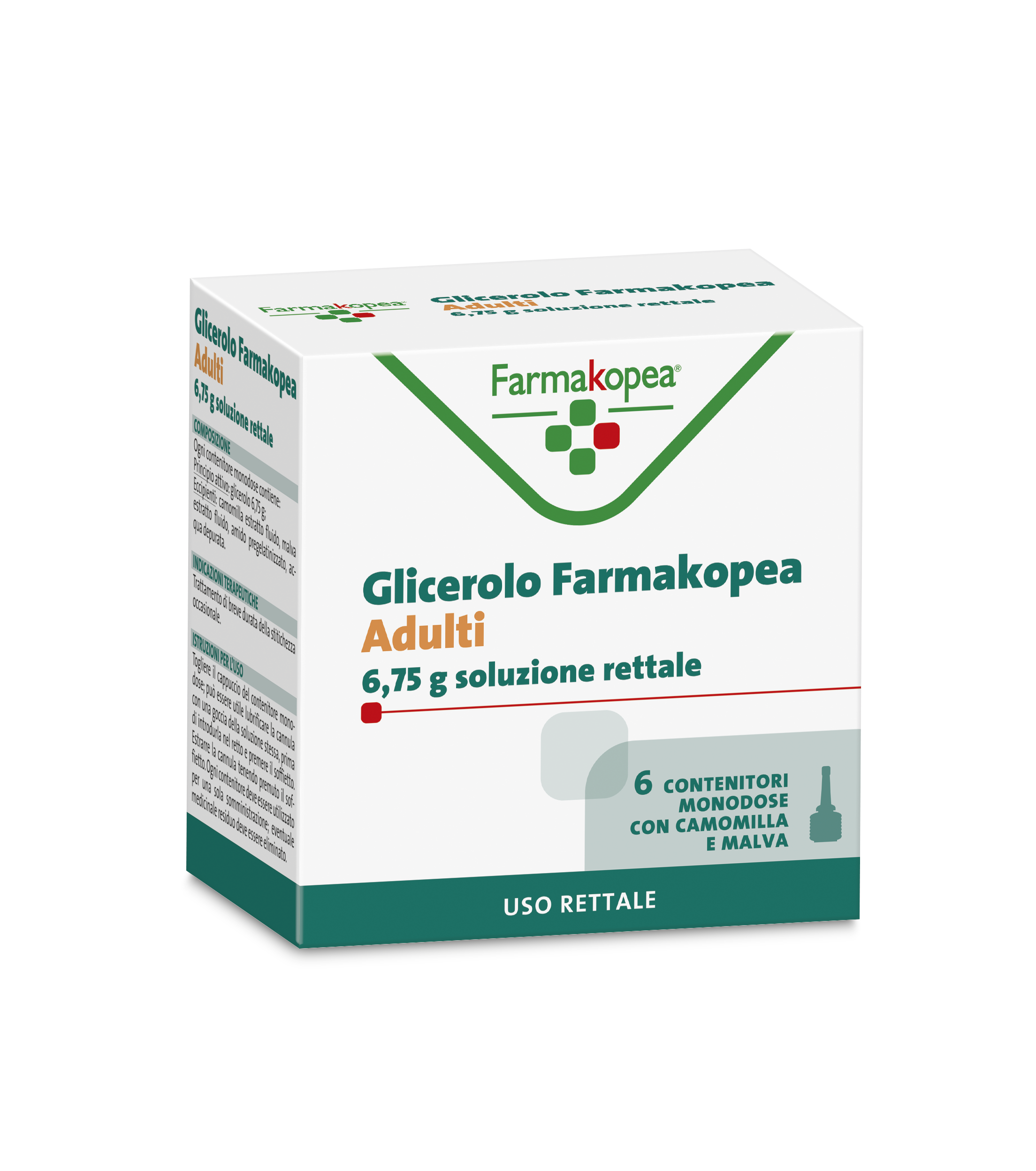 GLICEROLO FARMAK*AD 6CONT6,75G - Farmacia Nuova Dr.ssa Gabriella Catellani