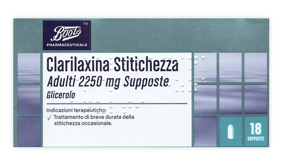 CLARILAXINA STITICHEZZA*18SUPP - Farmacia Nuova Dr.ssa Gabriella Catellani