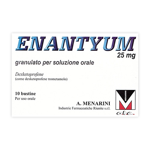 ENANTYUM*10BUST OS GRAT 25MG - Farmacia Nuova Dr.ssa Gabriella Catellani