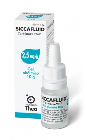 SICCAFLUID*GEL OFT 10G 2,5MG/G - Farmacia Nuova Dr.ssa Gabriella Catellani
