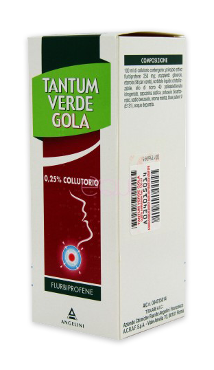 TANTUM VERDE GOLA*COLLUT 160ML - Farmacia Nuova Dr.ssa Gabriella Catellani