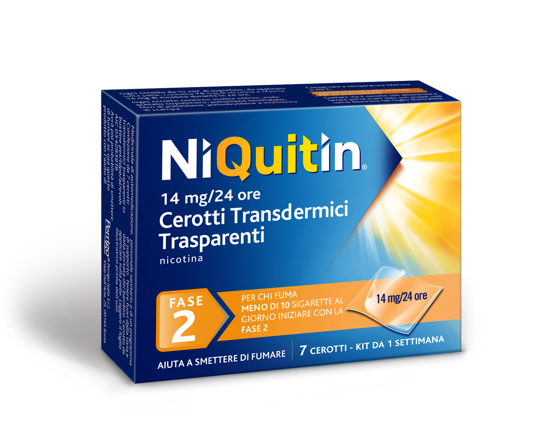 NIQUITIN*7CER TRANSD 14MG/24H - Farmacia Nuova Dr.ssa Gabriella Catellani