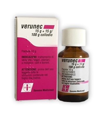 VERUNEC*FL 15G+15G/100G COLLOD - Farmacia Nuova Dr.ssa Gabriella Catellani