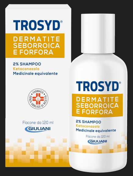 TROSYD DERMATITE SEB*SH120ML2% - Farmacia Nuova Dr.ssa Gabriella Catellani