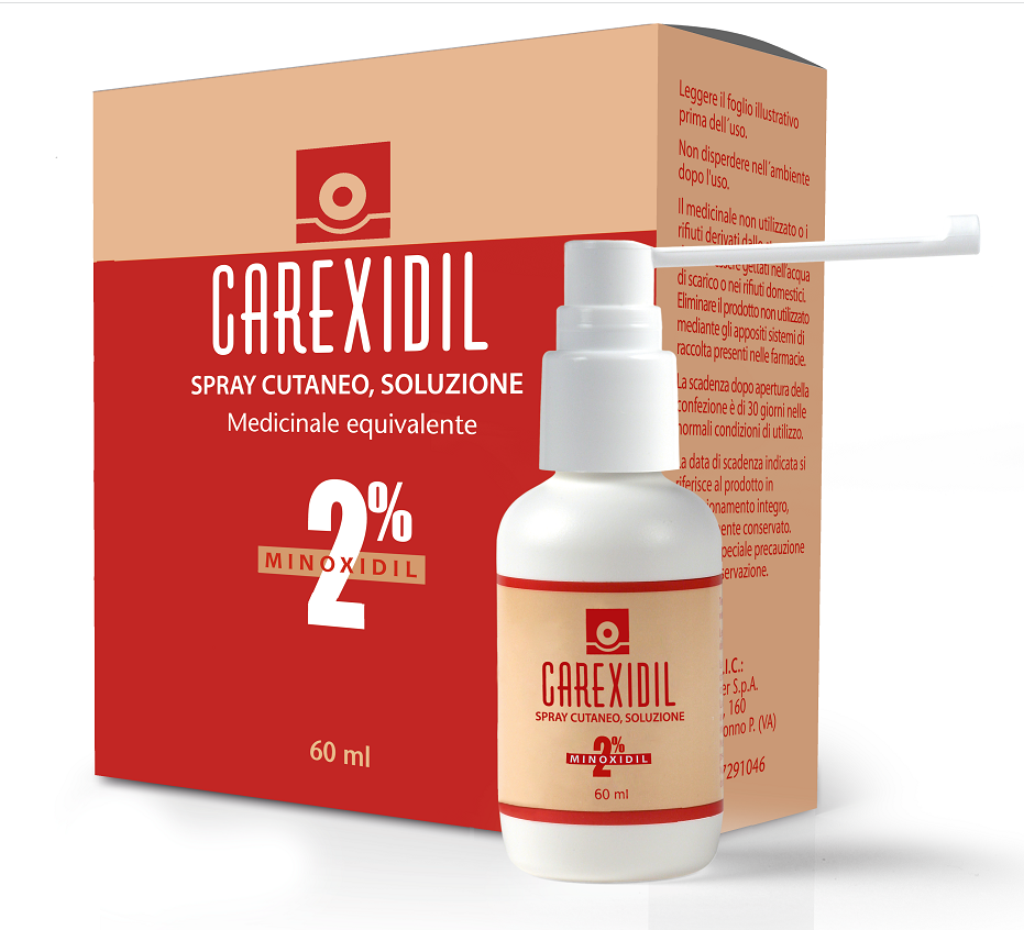 CAREXIDIL*SOLUZ CUT 60ML 2% - Farmacia Nuova Dr.ssa Gabriella Catellani