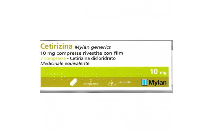 CETIRIZINA MY*7CPR RIV 10MG - Farmacia Nuova Dr.ssa Gabriella Catellani