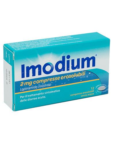 IMODIUM*12CPR OROSOL 2MG - Farmacia Nuova Dr.ssa Gabriella Catellani