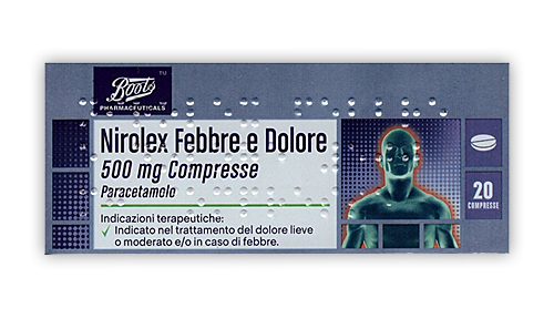NIROLEX FEBBRE DOL*20CPR 500MG - Farmacia Nuova Dr.ssa Gabriella Catellani