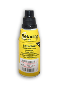 BETADINE*SOLUZ CUT 125ML 10% - Farmacia Nuova Dr.ssa Gabriella Catellani