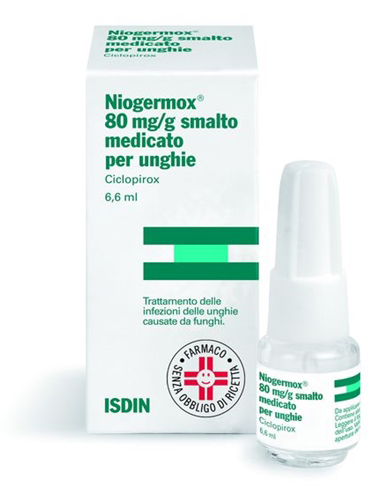 NIOGERMOX*SMALTO UNGHIE 6,6ML - Farmacia Nuova Dr.ssa Gabriella Catellani