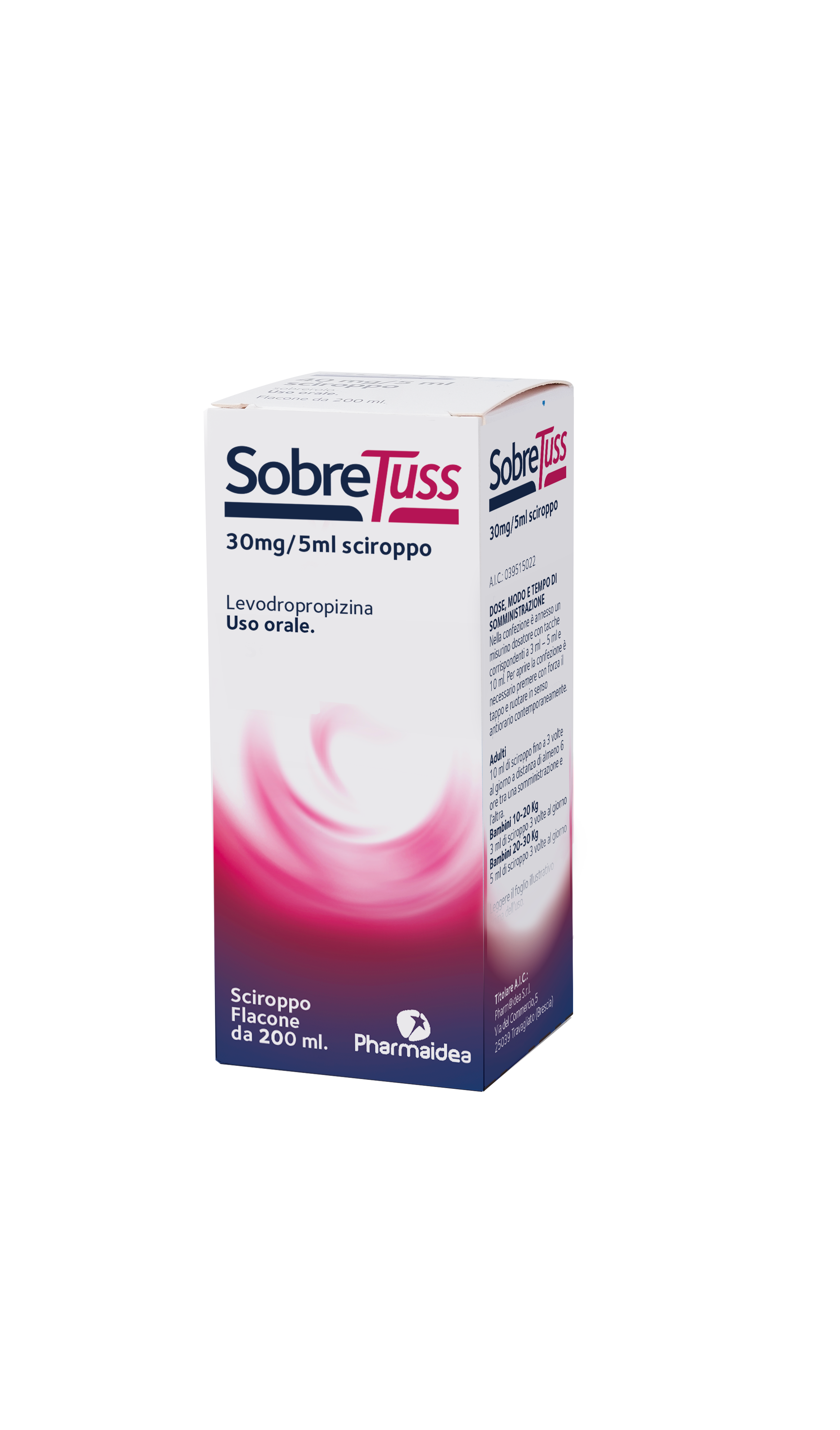 SOBRETUSS*SCIR 30MG/5ML - Farmacia Nuova Dr.ssa Gabriella Catellani