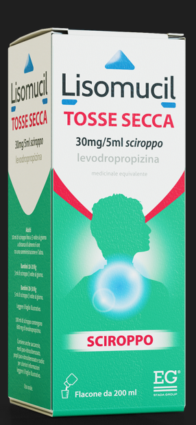 LISOMUCIL TOSSE SEC*SCIR 200ML - Farmacia Nuova Dr.ssa Gabriella Catellani