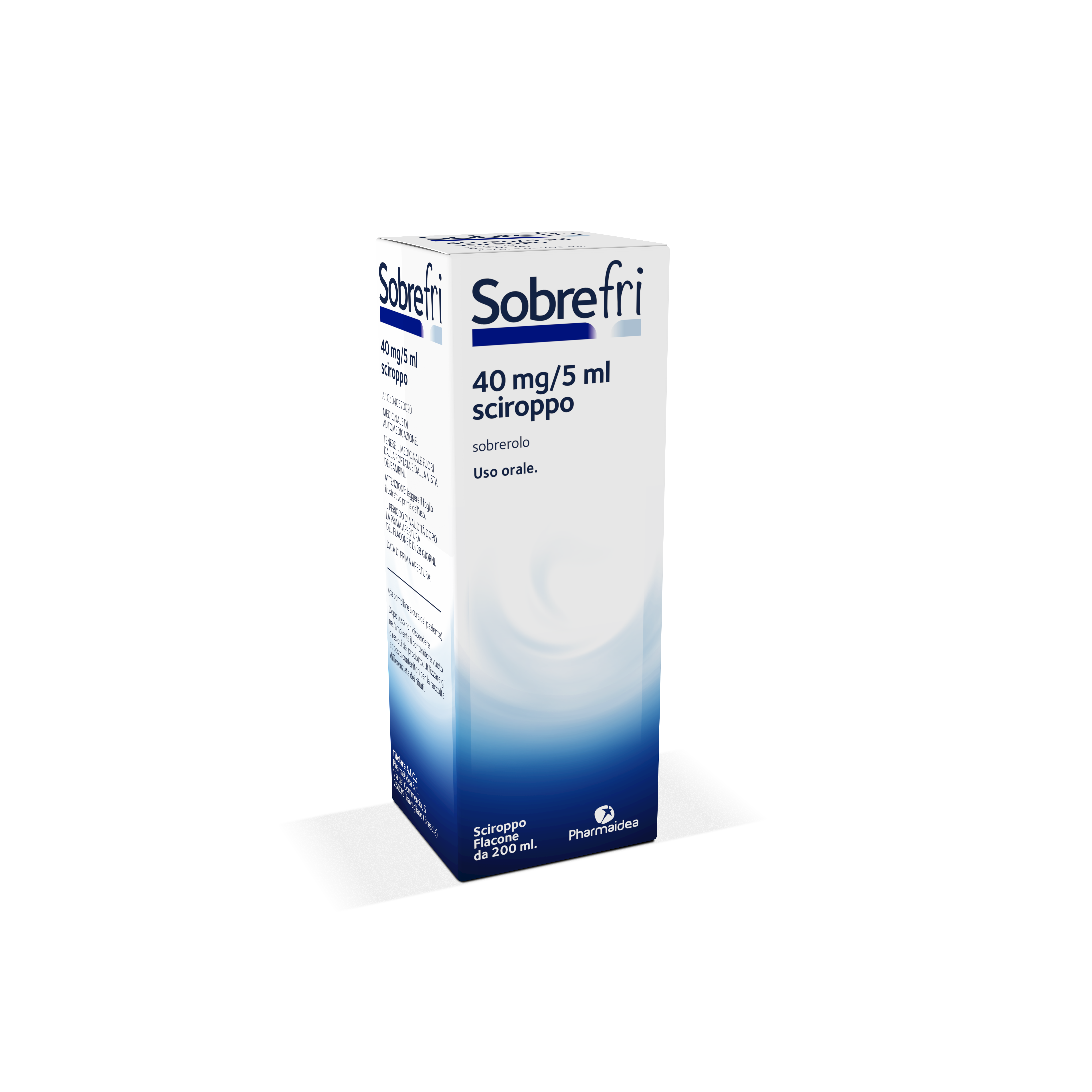 SOBREFRI*SCIR FL200ML 40MG/5ML - Farmacia Nuova Dr.ssa Gabriella Catellani