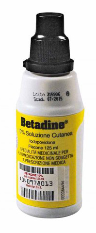 BETADINE*SOLUZ CUT 125ML 10% - Farmacia Nuova Dr.ssa Gabriella Catellani