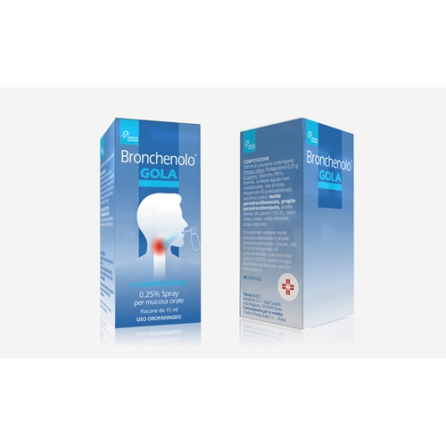 BRONCHENOLO GOLA*OS SPRAY 15ML - Farmacia Nuova Dr.ssa Gabriella Catellani