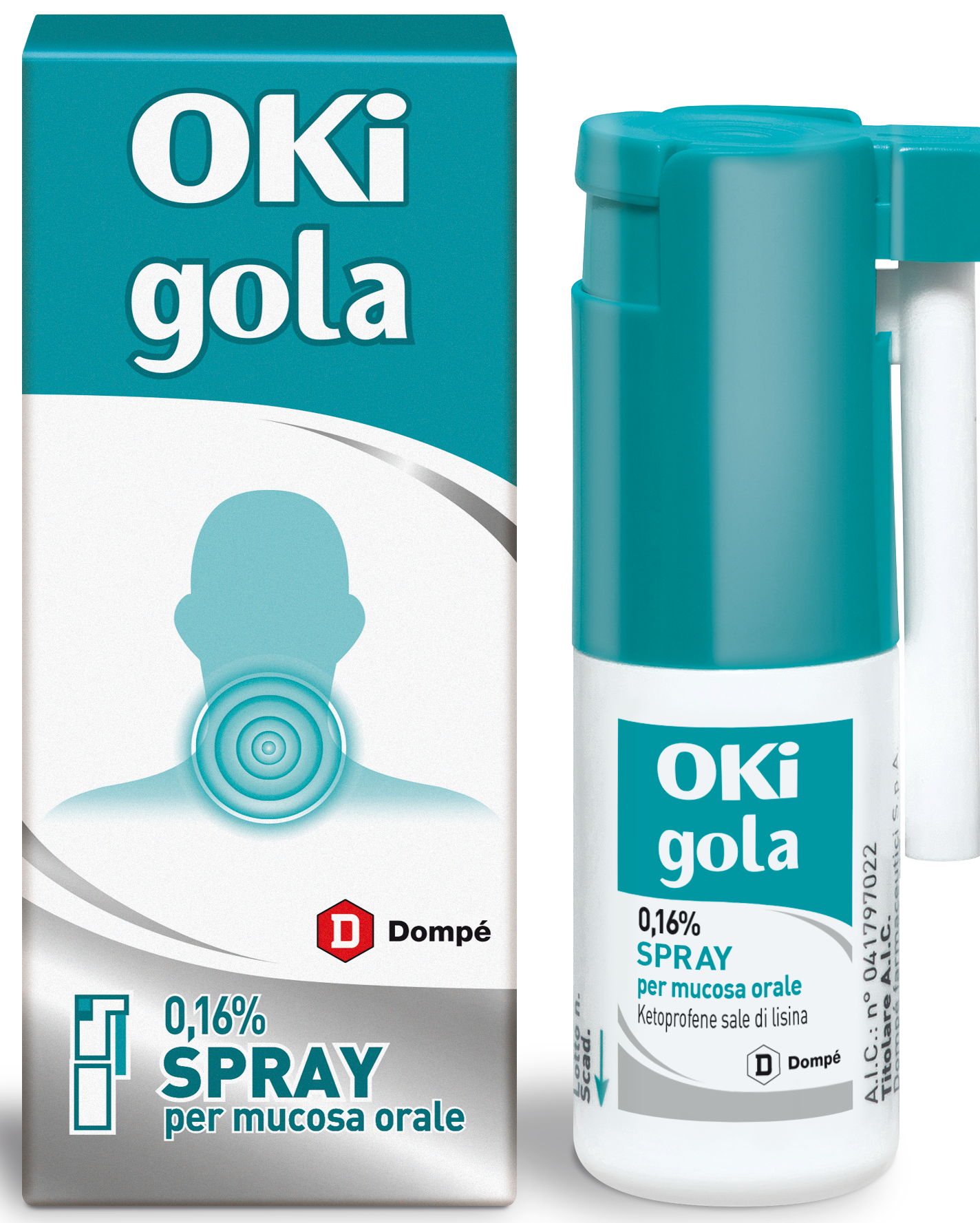 OKI GOLA*OS SPRAY 15ML 0,16% - Farmacia Nuova Dr.ssa Gabriella Catellani