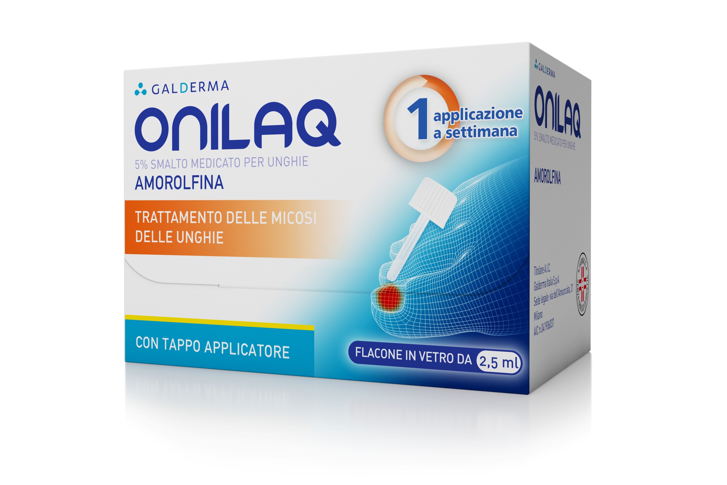 ONILAQ*SMALTO UNGHIE 2,5ML+TAP - Farmacia Nuova Dr.ssa Gabriella Catellani