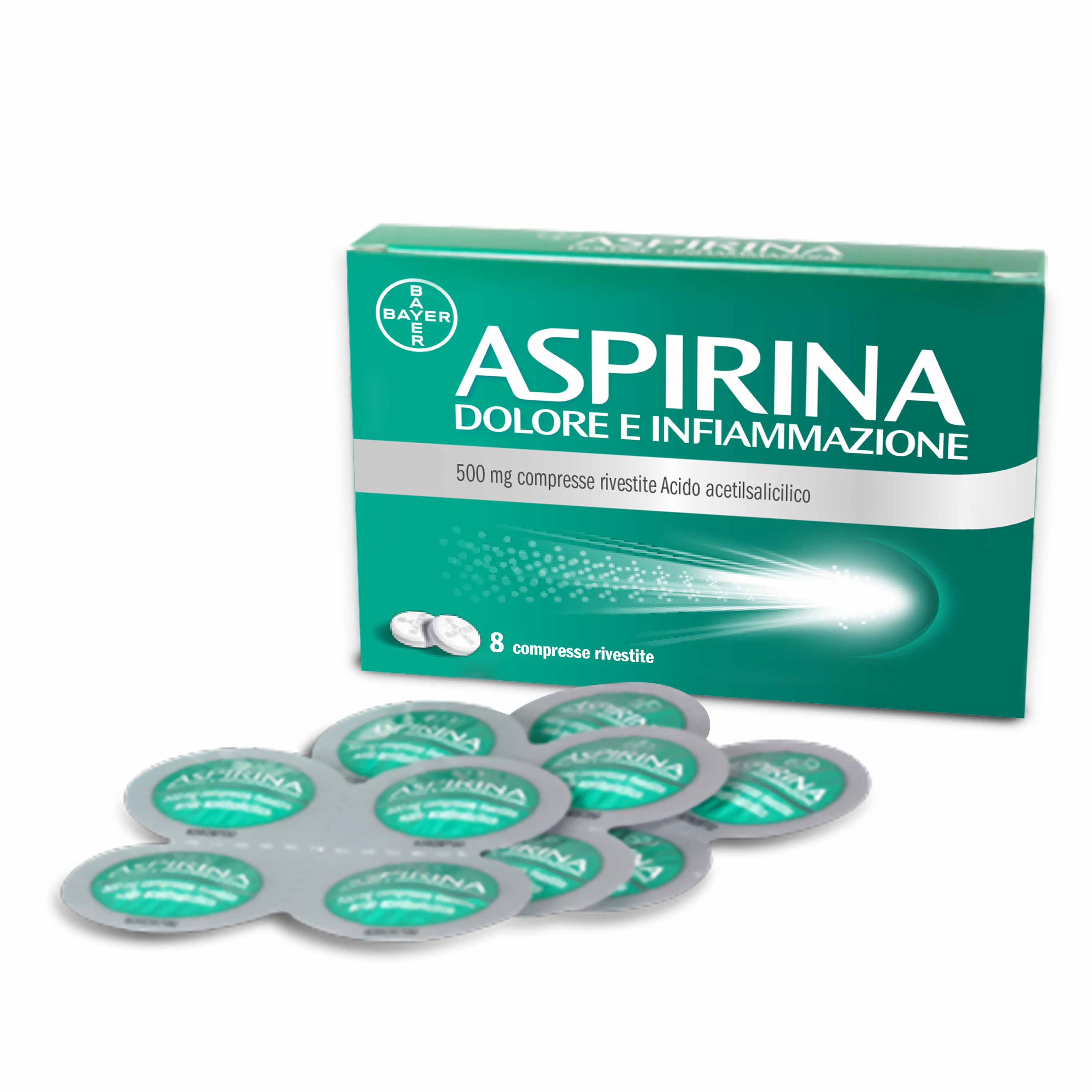 ASPIRINA DOLORE INF*8CPR 500MG - Farmacia Nuova Dr.ssa Gabriella Catellani
