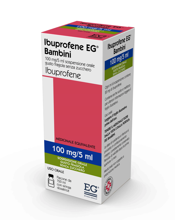 IBUPROFENE EG*BB 150ML FRAGOLA - Farmacia Nuova Dr.ssa Gabriella Catellani
