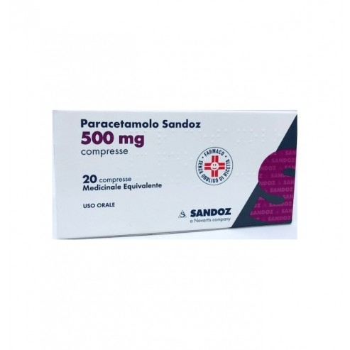 PARACETAMOLO SAND*20CPR 500MG - Farmacia Nuova Dr.ssa Gabriella Catellani