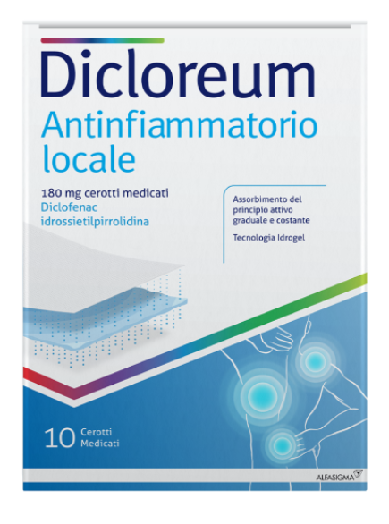 DICLOREUM ANT LOC*10CER MED180 - Farmacia Nuova Dr.ssa Gabriella Catellani
