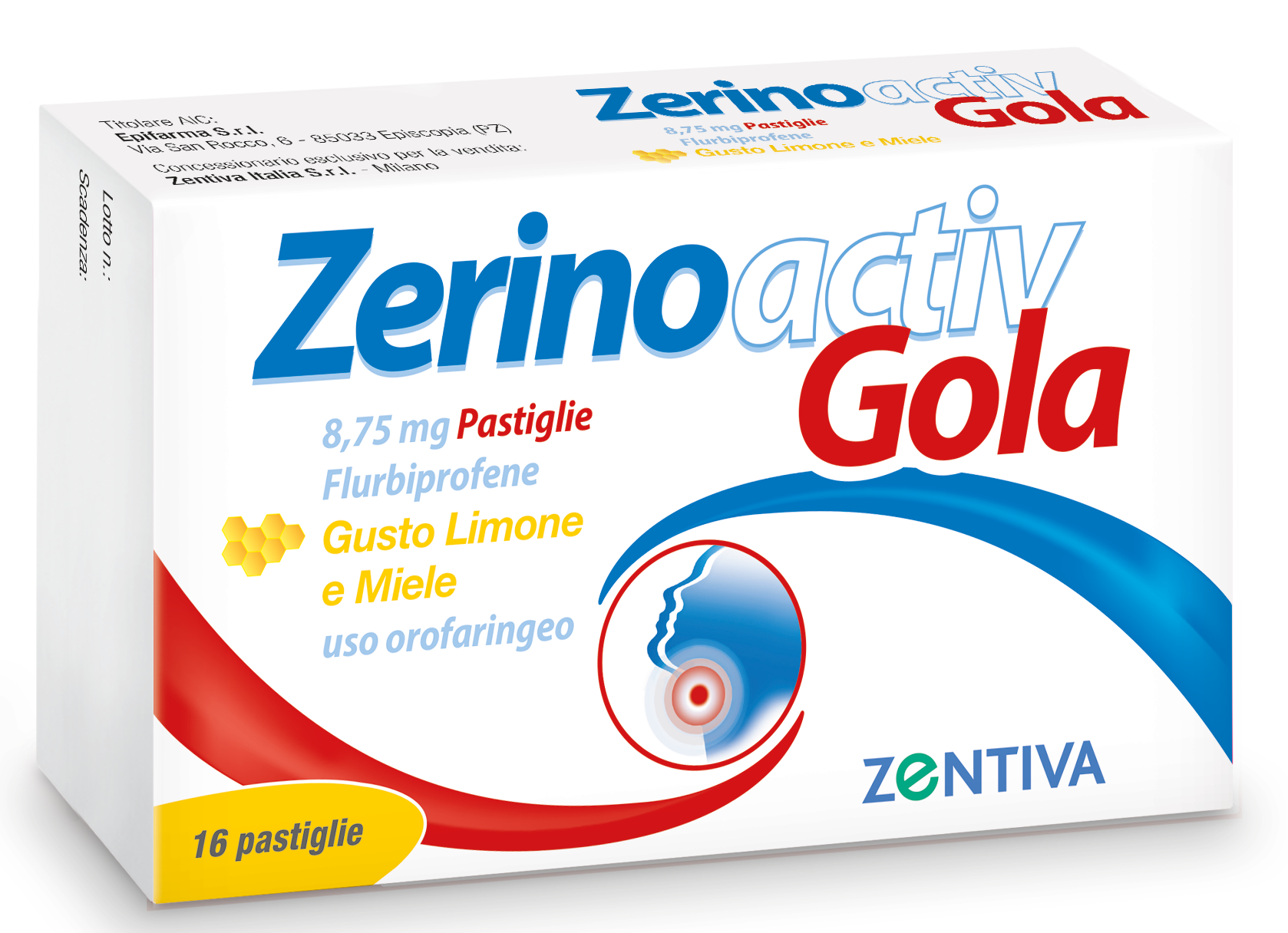 ZERINOACTIV GOLA*16PASTL LIM M - Farmacia Nuova Dr.ssa Gabriella Catellani