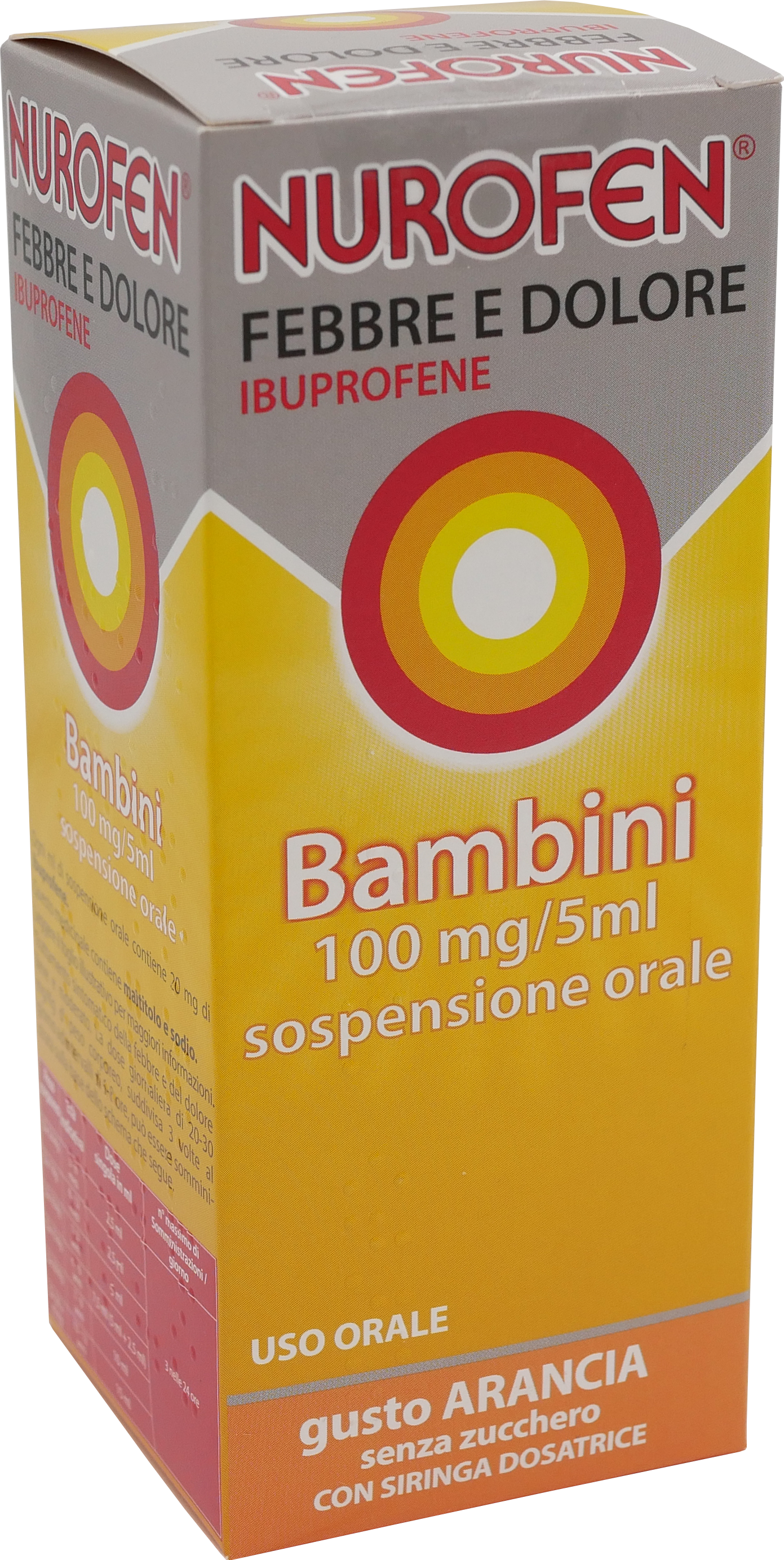 NUROFEN FEBBRE D*BB100MG/5ML A - Farmacia Nuova Dr.ssa Gabriella Catellani