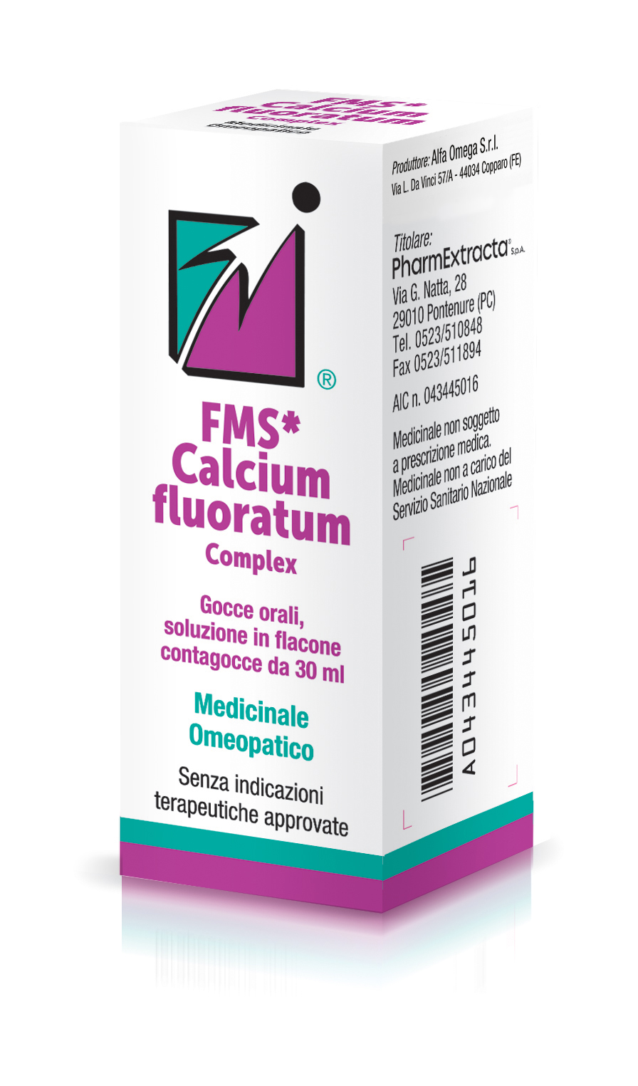 FMS CALCIUM FLUORATUM COMPLEX - Farmacia Nuova Dr.ssa Gabriella Catellani