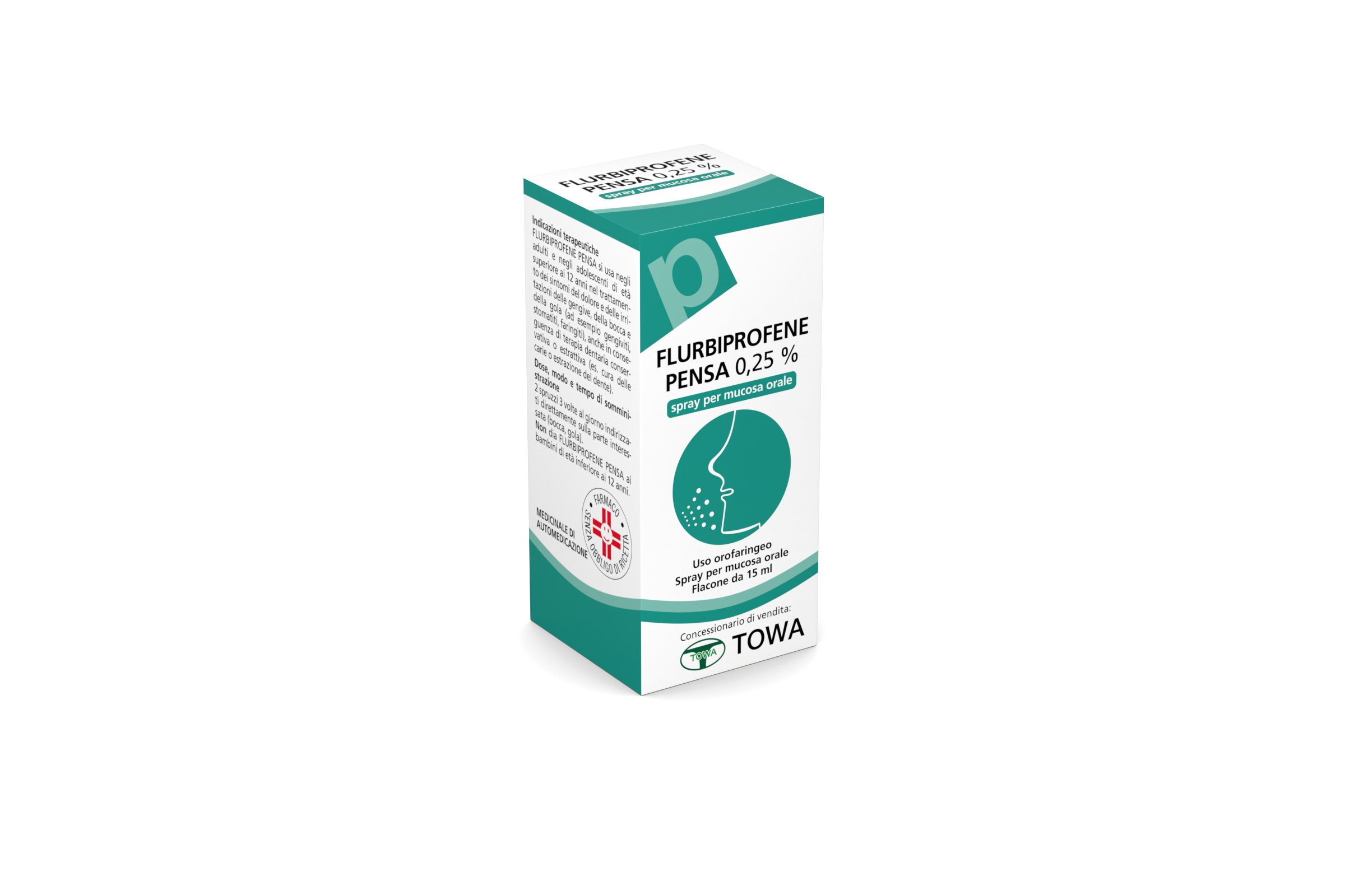 FLURBIPROFENE PE*OS SPRAY 15ML - Farmacia Nuova Dr.ssa Gabriella Catellani