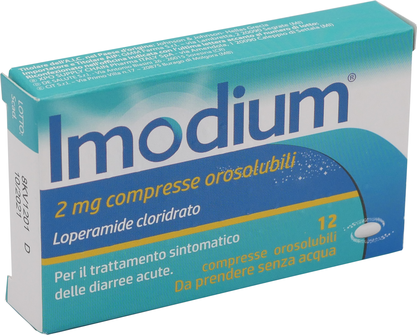 IMODIUM*12CPR OROSOL 2MG - Farmacia Nuova Dr.ssa Gabriella Catellani