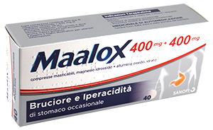 MAALOX*40CPR MAST 400MG+400MG - Farmacia Nuova Dr.ssa Gabriella Catellani