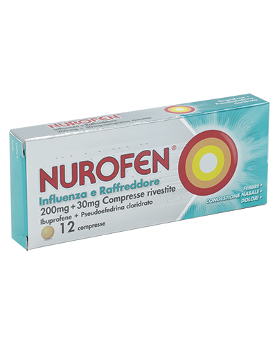 NUROFEN INFLUENZA RAFFR*12CPR - Farmacia Nuova Dr.ssa Gabriella Catellani