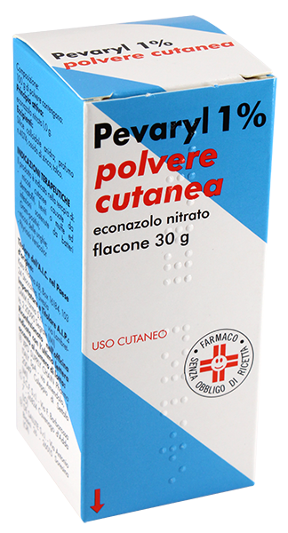 PEVARYL*POLV CUT 30G 1% - Farmacia Nuova Dr.ssa Gabriella Catellani