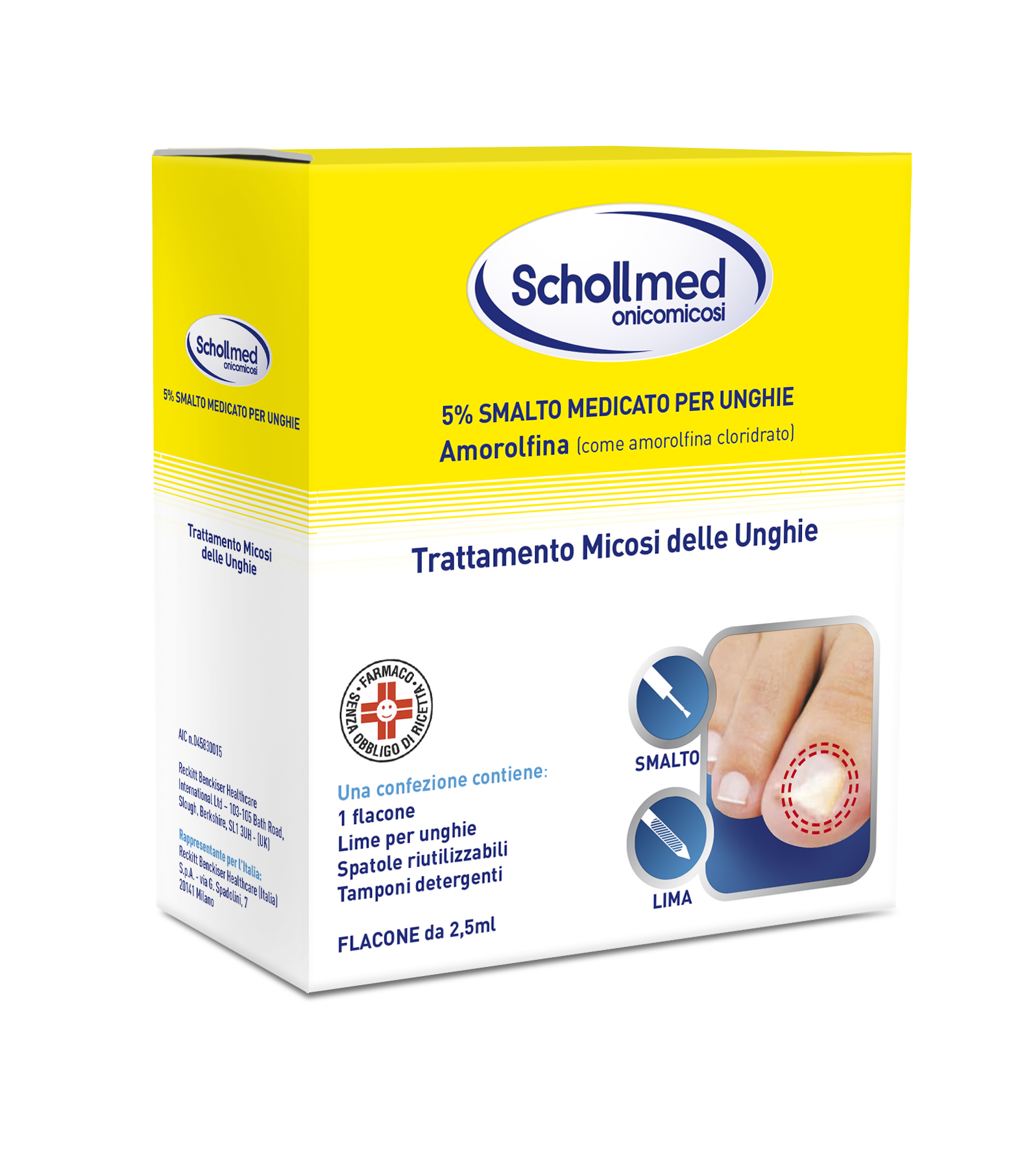 SCHOLLMED ONICOMICOSI*2,5ML 5% - Farmacia Nuova Dr.ssa Gabriella Catellani