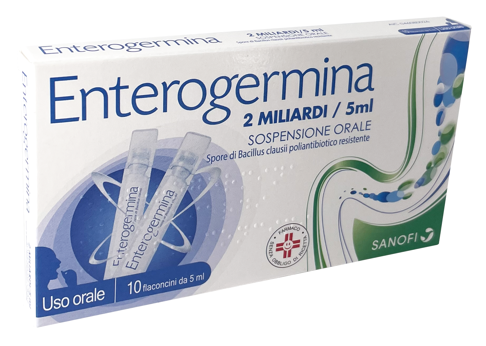 ENTEROGERMINA*OS 10FL 2MLD/5ML - Farmacia Nuova Dr.ssa Gabriella Catellani
