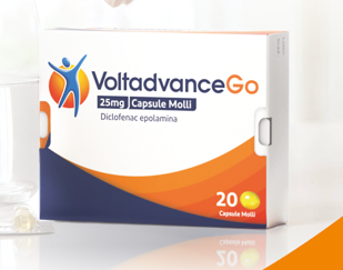 VOLTADVANCEGO*20CPS MOLLI 25MG - Farmacia Nuova Dr.ssa Gabriella Catellani