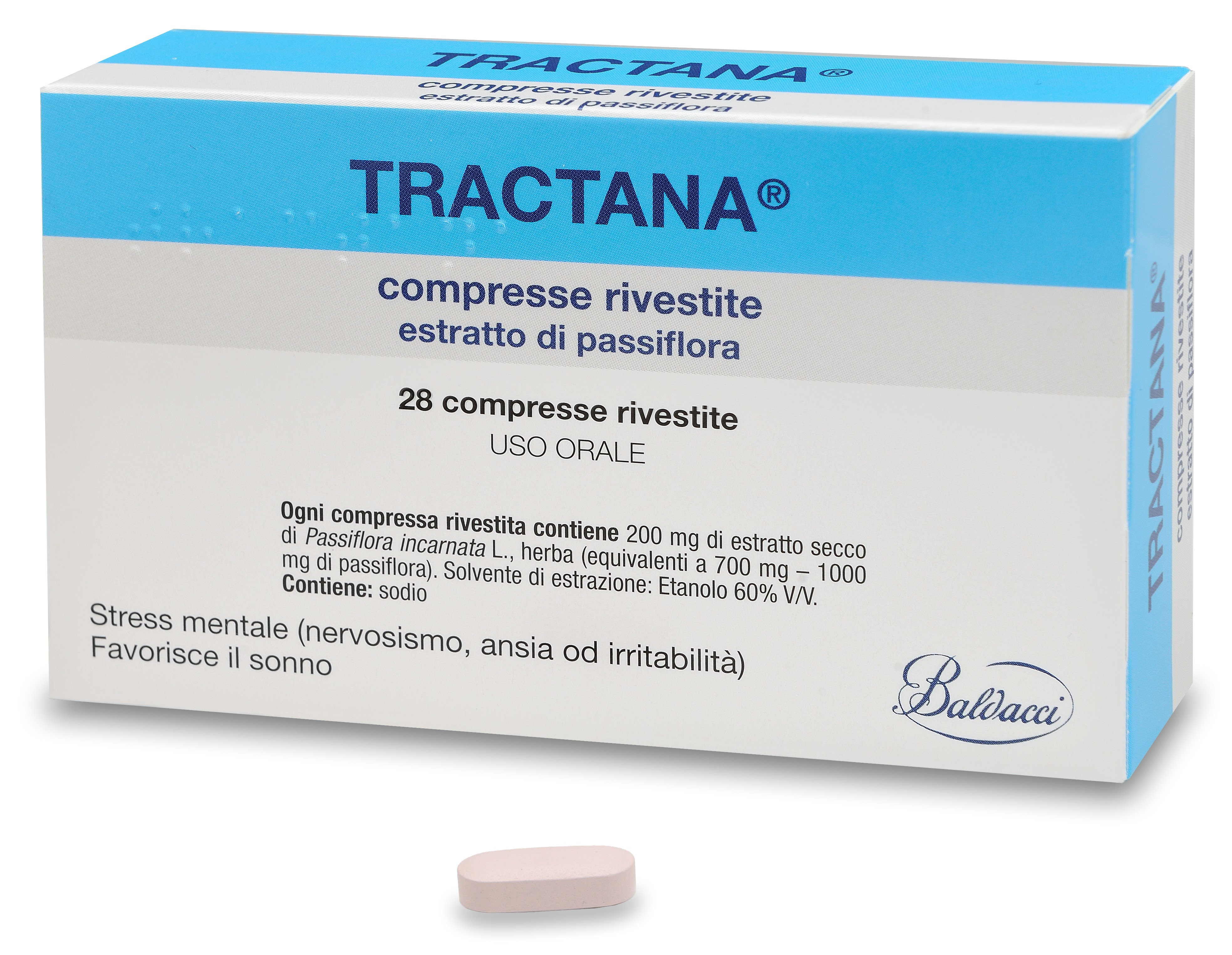 TRACTANA*28CPR RIV 200MG - Farmacia Nuova Dr.ssa Gabriella Catellani
