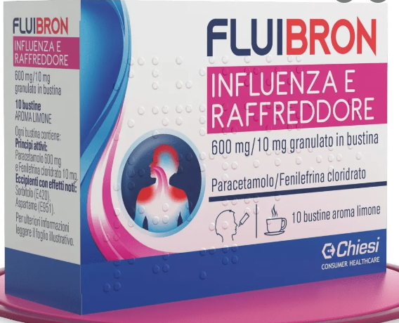FLUIBRON INFLUENZA E RAFF*10BS - Farmacia Nuova Dr.ssa Gabriella Catellani