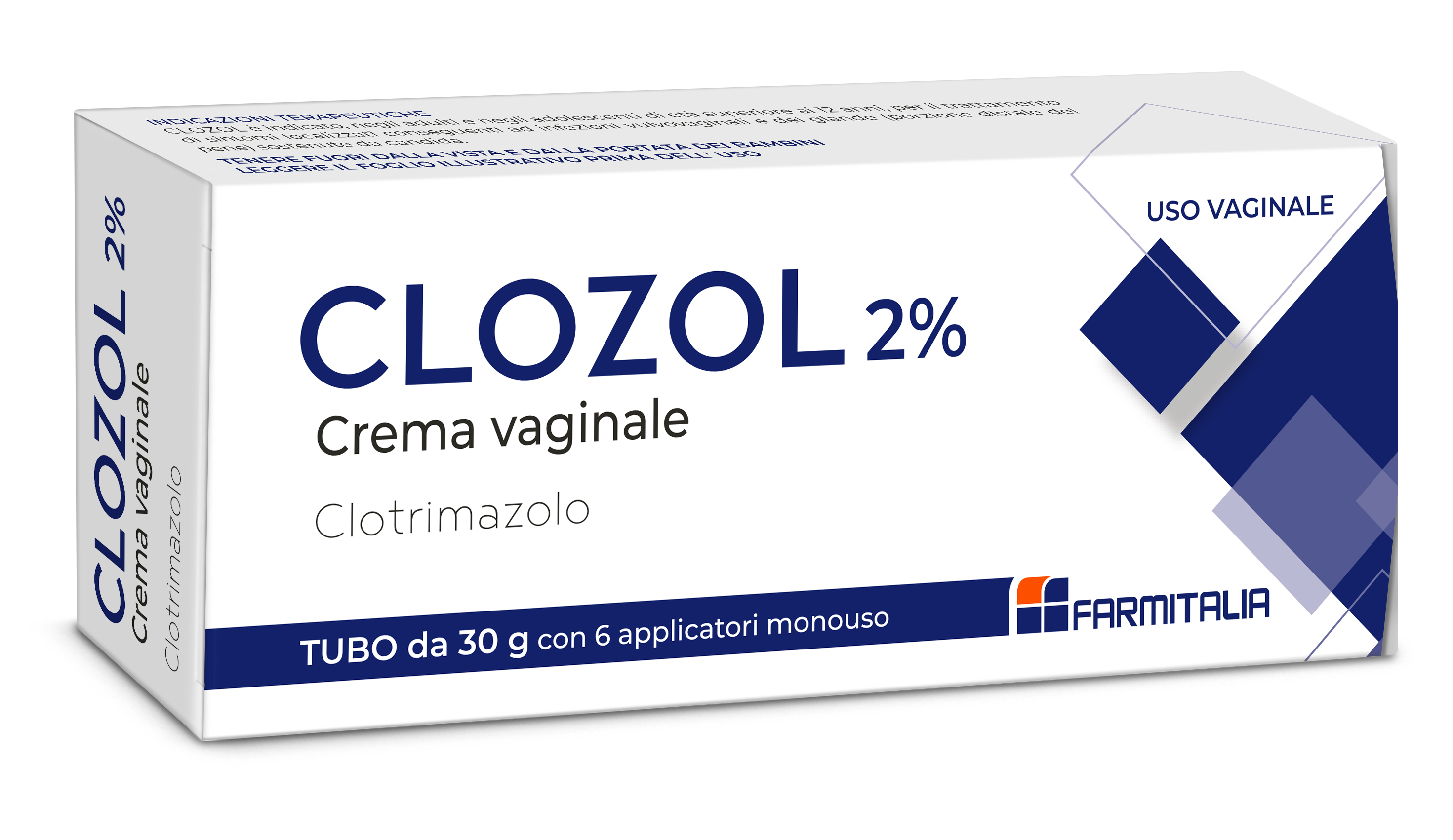 CLOZOL*CREMA VAG 30G 2% - Farmacia Nuova Dr.ssa Gabriella Catellani