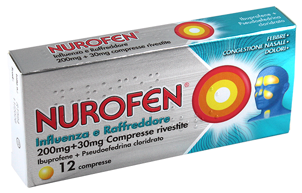 NUROFEN INFLUENZA RAFFR*12CPR - Farmacia Nuova Dr.ssa Gabriella Catellani