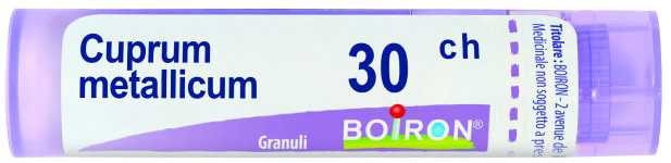 CUPRUM METALLICUM 30 CH GRANULI - Farmacia Nuova Dr.ssa Gabriella Catellani
