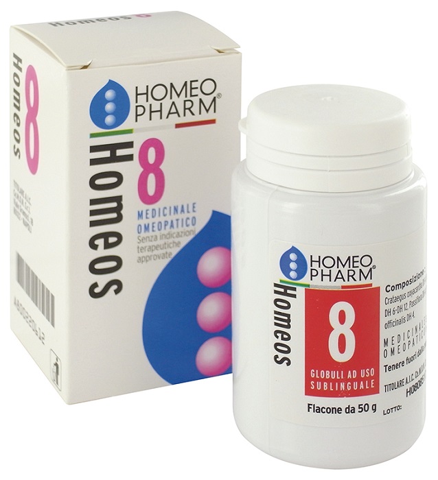 HOMEOS 8 GLOBULI - Farmacia Nuova Dr.ssa Gabriella Catellani