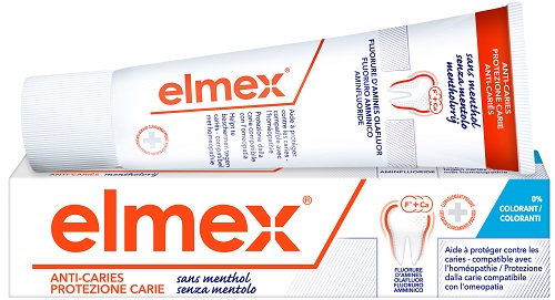 ELMEX DENTIFRICIO SENZA MENTOLO 75 ML - Farmacia Nuova Dr.ssa Gabriella Catellani