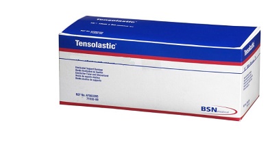 BENDA ELASTICA ORLATA TENSOLASTIC IPOALLERGENICA 8X500 CM - Farmacia Nuova Dr.ssa Gabriella Catellani