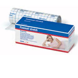 FASCIA AUTOADESIVA IPOALLERGENICA FISSAGGIO CATETERI FIXOMULL STRETCH SUPPORTO IN POLIESTERE NON TESSUTO BIANCO MASSA IN POLICARBONATO SENZA RESINE E GOMME NATURALI 15X1000CM - Farmacia Nuova Dr.ssa Gabriella Catellani