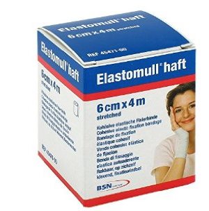 BENDA ELASTICA AUTOADESIVA ELASTOMULL HAFT COMPRESSIONE FORTE 6X400 CM - Farmacia Nuova Dr.ssa Gabriella Catellani